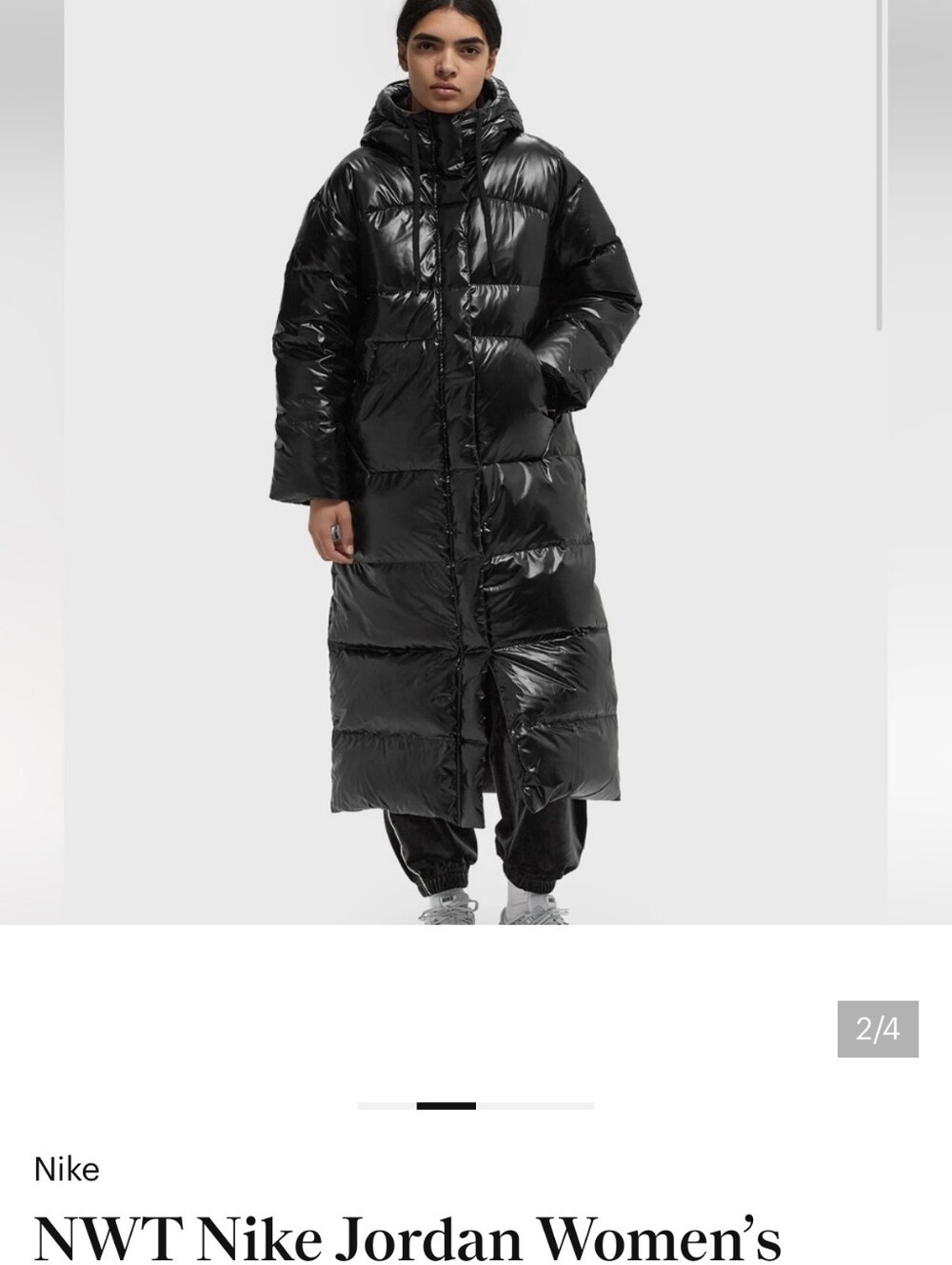 NWT Nike Jordan Women's Down Parka Winter Jacket
